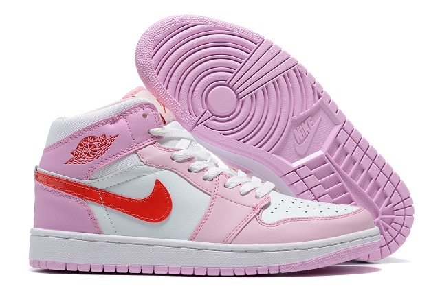 Women Jordan Shoes 1 Grade AAA Pinksicle